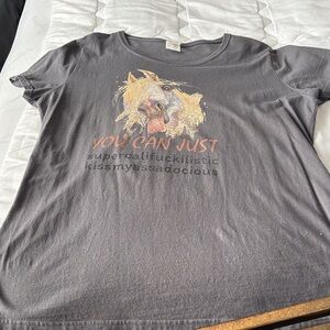 Fruit of the Loom Gray Cotton T-Shirt